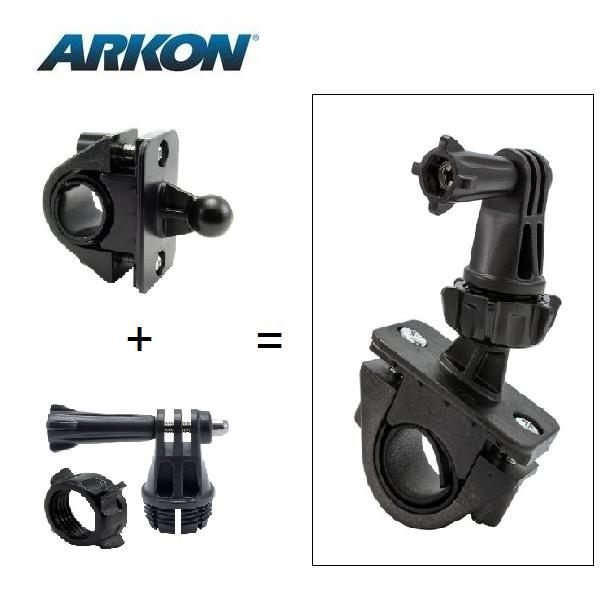 ARKON GoPro HERO運動相機專用自行車、機車把手固定座- Arkon GP132