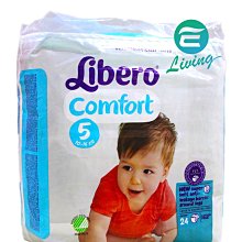 【易油網】【缺貨】Libero Comfort 麗貝樂 全棉嬰兒尿褲 (XL) (5號) 24片【整箱購買】#92474