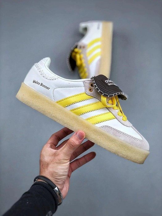 【換糖鋪子】阿迪達斯 Adidas Originals Samba x Wales Bonner 聯名復古低幫休閑運動慢跑鞋 ID0217