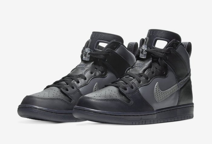 TSU 全新公司貨NIKE SB DUNK HIGH PRO PRM QS BV1052-001 全黑| Yahoo