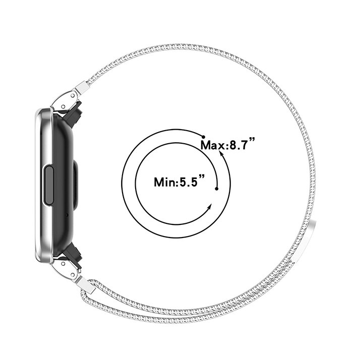 【台南/面交】Redmi watch 2/紅米手錶2 米蘭/金屬 防摔/防撞 一體式 錶帶+錶框 保護殼