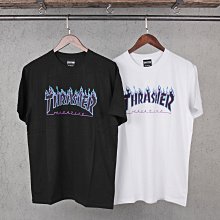 【HYDRA】Thrasher Purple Flame T-Shirt 火焰 Logo 短T【TS33】