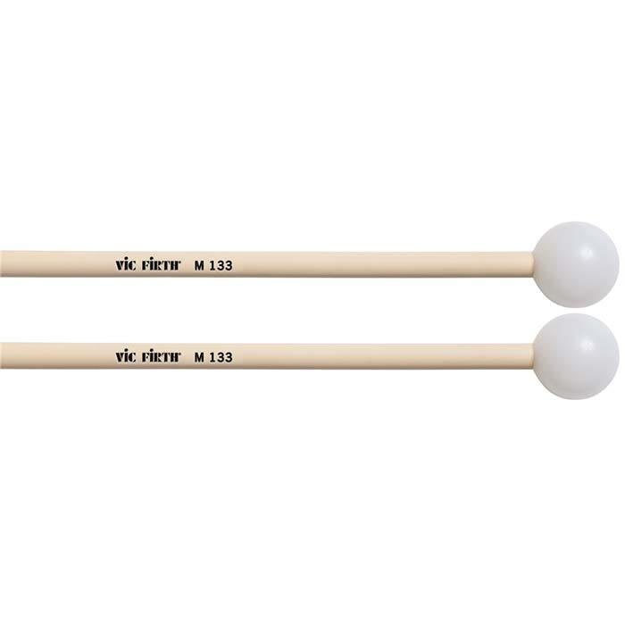 【民揚樂器】Vic Firth M133 鐵木琴槌 立奏木琴槌 藤柄 中硬度 鐵木琴棒 立奏鐵琴槌