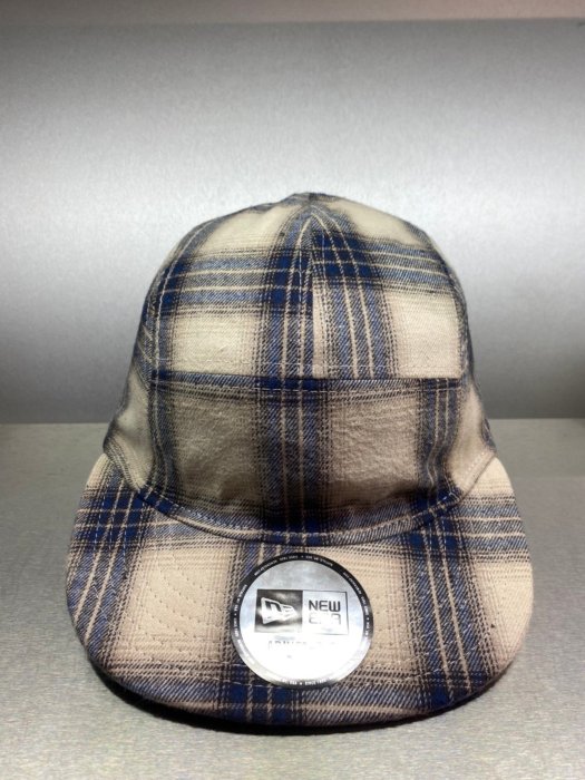 【豬豬老闆】NEW ERA PLAID CHECK 休閒 五分帽 藍 NE12866343 卡其 NE12866344