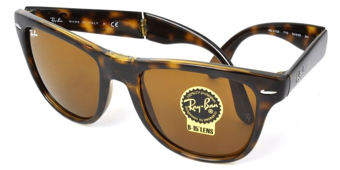 [P S] 全新正品 RayBan 太陽眼鏡 RB4105 710 玳瑁色 rb2140折疊款-比2140更適合亞洲人