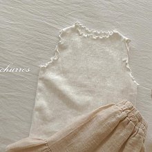 XS~XL ♥上衣(IVORY) CHURROS-2 24夏季 CHS240507-078『韓爸有衣正韓國童裝』~預購