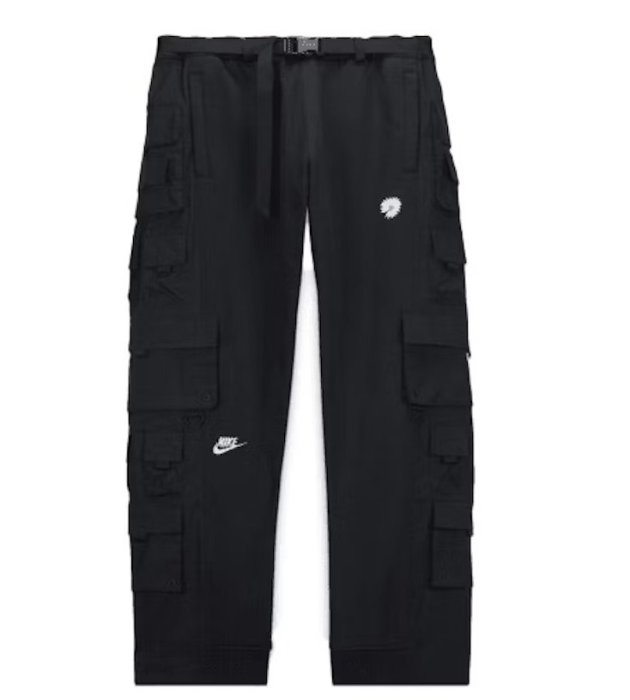 Nike x Peaceminusone G-Dragon Wide Pants Black DR0095-010 L號