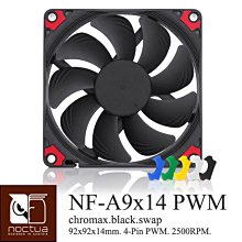 小白的生活工場*Noctua NF-A9x14 PWM HS-PWM 92mm/2500RPM SSO2磁穩軸承超薄扇