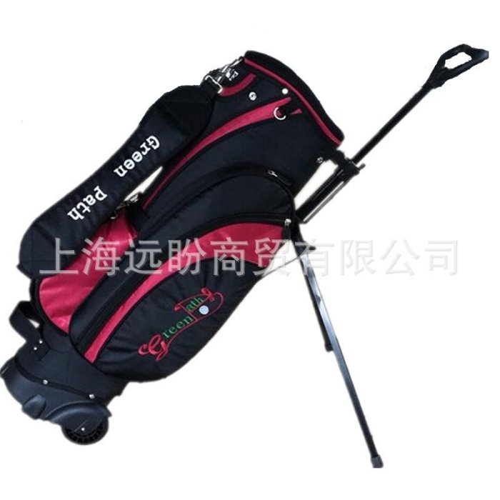 正品高爾夫球包 支架包 拉桿拖輪球包 男女球袋-Y3225