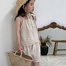 XS~XL ♥套裝(LIGHT BEIGE) COTTON HOUSE-2 24夏季 CTH240423-008『韓爸有衣正韓國童裝』~預購