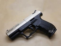 [01] WALTHER P99 手槍 CO2槍 銀(特務007龐德BB槍玩具槍模型槍空氣槍瓦斯槍WE戰神CS KWC