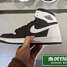 南🔥2024 2月 NIKE Air Jordan 1 OG 高筒 皮革 緩震 復古 男款 白黑 DZ5485-010