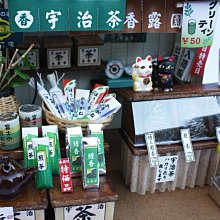 【煥達國際】日版 懷舊の市場茶屋  日式手作組裝 袖珍屋 娃娃屋 模型屋