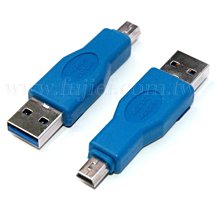 小白的生活工場*USB 3.0 A公對mini 10pin公轉接頭(SR3004)*