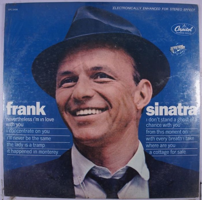 《全新美版黑膠》JFrank Sinatra ‎– Nevertheless I'm In Love With You