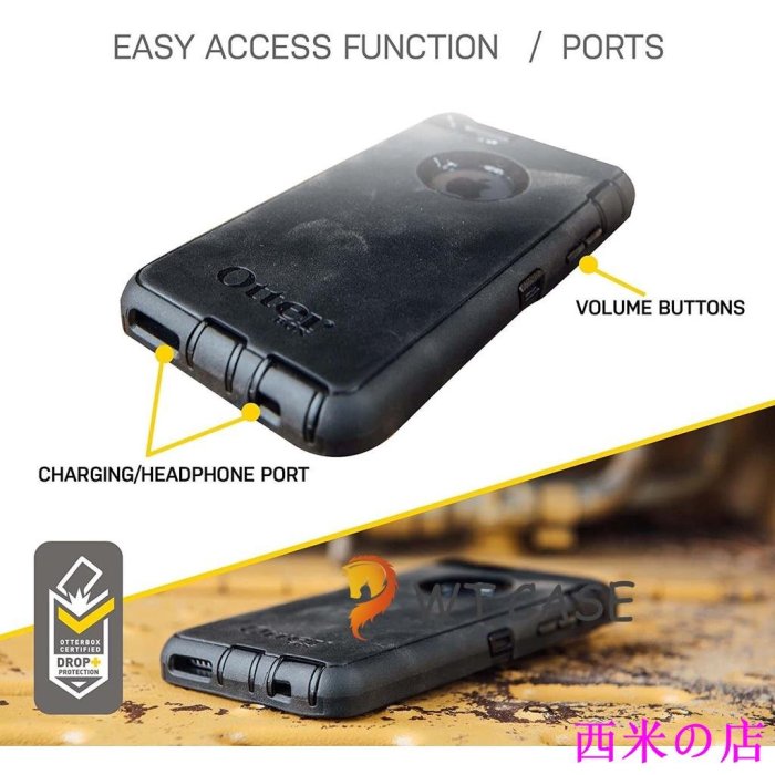 西米の店Otterbox Defender Iphone 6 / 6s 6plus 6s Plus 保護殼 - 零售包裝