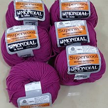 MONDIAL 極品美利諾毛線6顆~歐洲進口夢代爾Superwool~適編織圍巾圍脖帽子毛衣☆彩暄手工坊☆