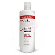 便宜生活館【瞬間護髮】施華蔻 Schwarzkopf BC極緻修護潤髮霜1000ML 乾燥受損髮專用 全新貨(可超取