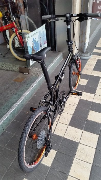 77號單車站 美國Dahon speed車架客制11/34T 9速折疊車,p8,vd7,pop,