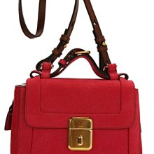 J&S 精品小舖 Chloe 3S0848 Darla Small shoulder bag 小型箕皮 Darla 肩背包 Raspberry 覆盆子紅 現貨