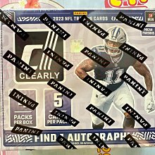 【紅葉球員卡】2023 NFL Panini Clearly Donruss 美式足球卡 透澈系列 盒卡