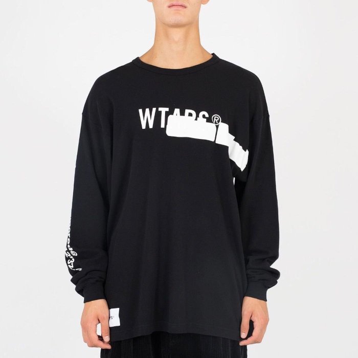 品質保証低価WTAPS SIDE EFFECT DESIGN LS 01 TEE M Tシャツ/カットソー(七分/長袖)