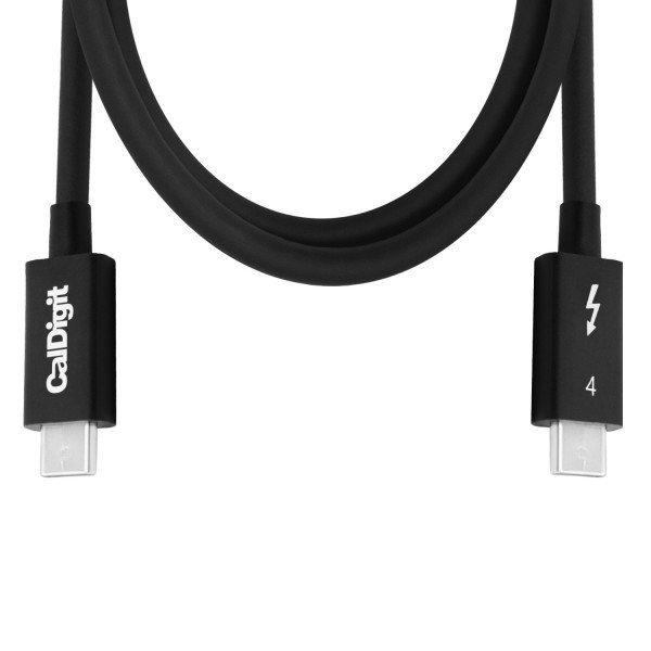 CalDigit 雷電Thunderbolt 4 USB 4傳輸線 80cm(0.8m)被動式40Gbs,100W,5A