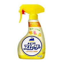 【JPGO】日本製 花王kao 熨斗.熨衣用除皺噴霧 400ml~黃罐 除皺柔順#247