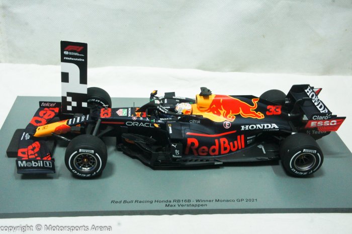 【現貨特價】世界冠軍 1:18 Spark F1 2021 Red Bull RB16 Max Verstappen