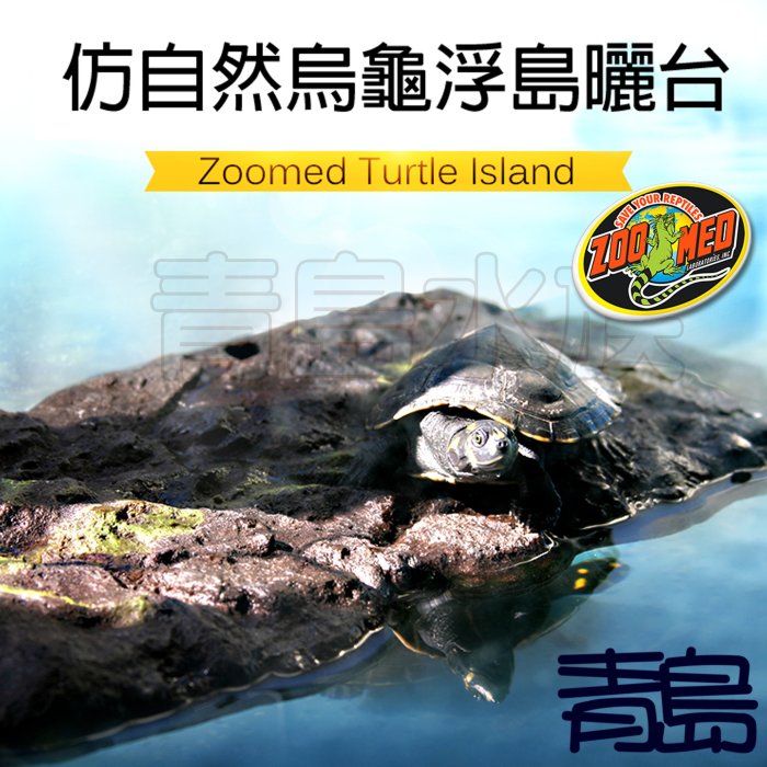 AB。。。青島水族。。。TD-5美國ZOO MED-水龜浮台 烏龜島 浮島 曬台 兩棲動物 水龜最愛 自動升降==迷你型