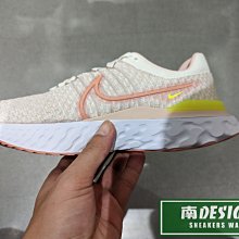 南🔥2022 7月 NIKE React Infinity Run FK 3 慢跑 男女款 粉 DD3024-102