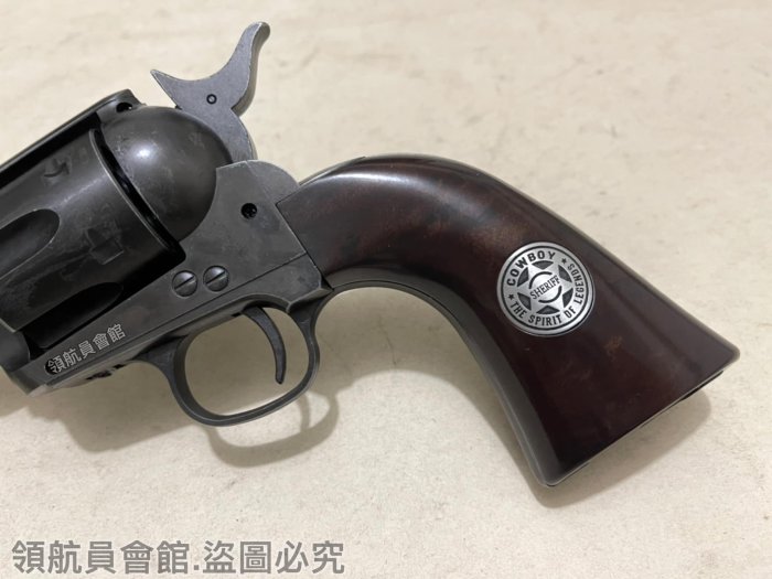 【領航員會館】免運！UMAREX Colt SAA左輪手槍45全金屬CO2槍 舊化黑色 西部牛仔槍復古WG製造 生存遊戲