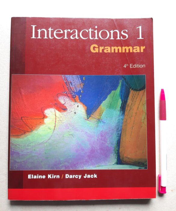 基礎英文文法【書新 未使用】Interactions Access 《Grammar》第4版