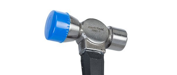 【速度公園】Park Tool HMR-8 專業級橡膠鋼鐵鎚／雙頭雙材質／全長30.5cm／頭部225g／槌子 縮小版