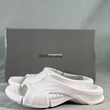 BALENCIAGA Mold Thong Sandals全白 沙灘涉水百搭簡約休鞋男女鞋