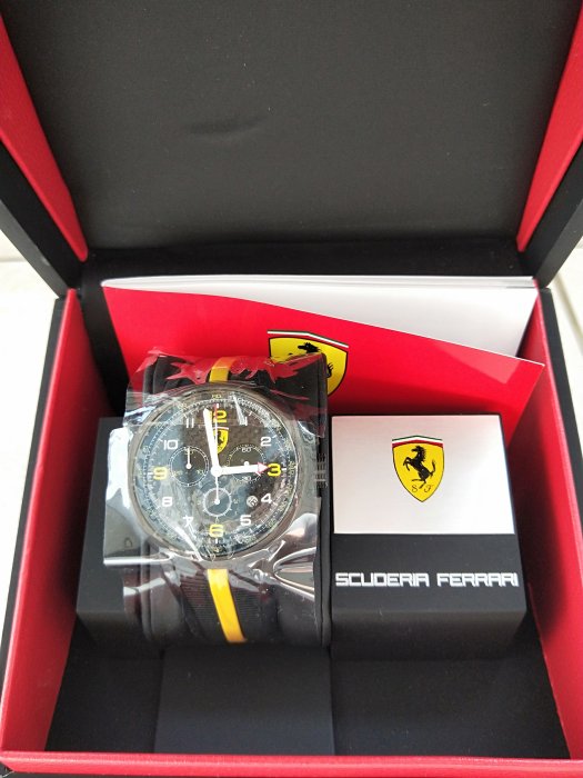 法拉利手錶 Ferrari Watch F1 Podium Carbo 瑞士機芯 RONDA 5030D