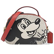 【茱麗葉精品】全新精品 COACH 專櫃商品 C7234 迪士尼聯名 撞色米奇雙層兩用包.紅/白/黑 現貨