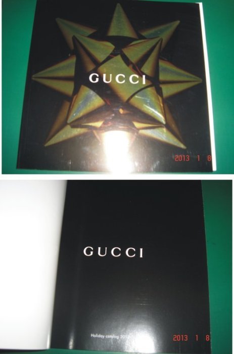 【CS超聖文化讚】GUCCI Holiday Catalog 2012 產品目錄