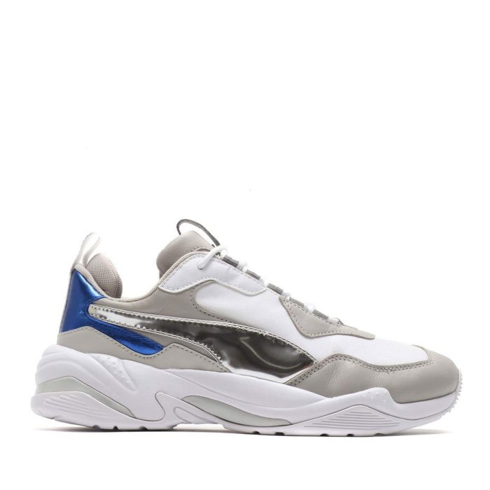 【韓國限定】全新正品 Puma Thunder Spectra  老爹鞋 復古 白銀 藍銀 未來科技感 泫雅 女生原尺寸