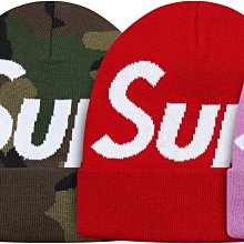 【日貨代購CITY】2017AW Supreme Big Logo Cashmere Beanie 毛帽 現貨