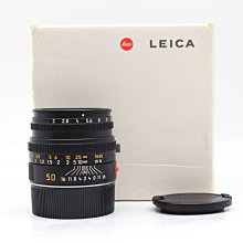 【高雄青蘋果3C】Leica Summicron-M 50mm F2 E39 萊卡鏡頭 徠卡鏡頭 #46879