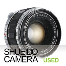 集英堂写真機【1個月保固】良上品 OLYMPUS F.ZUIKO AUTO-S 38mm F1.8 鏡頭 19173