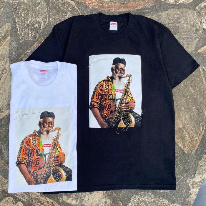 日貨代購CITY】2020AW Supreme Pharoah Sanders Tee 照片TEE 開季黑色