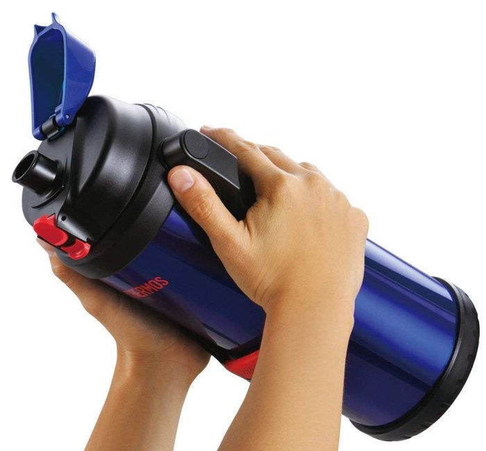 金屬藍 THERMOS 膳魔師 水壺 運動保冷瓶 2.5L FFO-2501 真空斷熱 LUCI日本代購