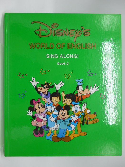 月界二手書店1S】Disney's WORLD OF ENGLISH-Sing Along 2 〖少年童書