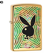 【寧寧精品*台中Zippo專賣店】美國直送終身保固 金色純銅 Playboy 官方授權80週年紀念款 4342-4