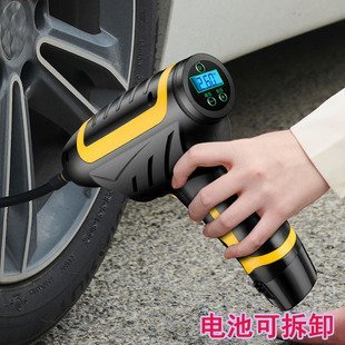 汽車金屬車用充氣泵打氣泵 12V車載輪胎沖氣泵打氣機單缸充氣泵