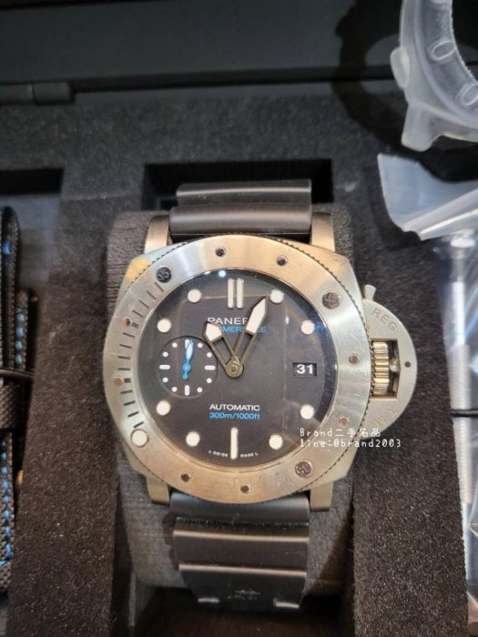 【Brand二手名品】近全新 全配 型男最愛沛納海 panerai型男手錶#沛納海 #panerai #pam01305