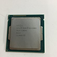 電腦雜貨店→Intel XEON E3-1230V3 CPU/1150/8M/等同i7 二手良品 $700