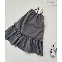 S~XXL ♥洋裝(DEEP CHARCOAL) LE PETITMO-2 24夏季 LEP240510-047『韓爸有衣正韓國童裝』~預購